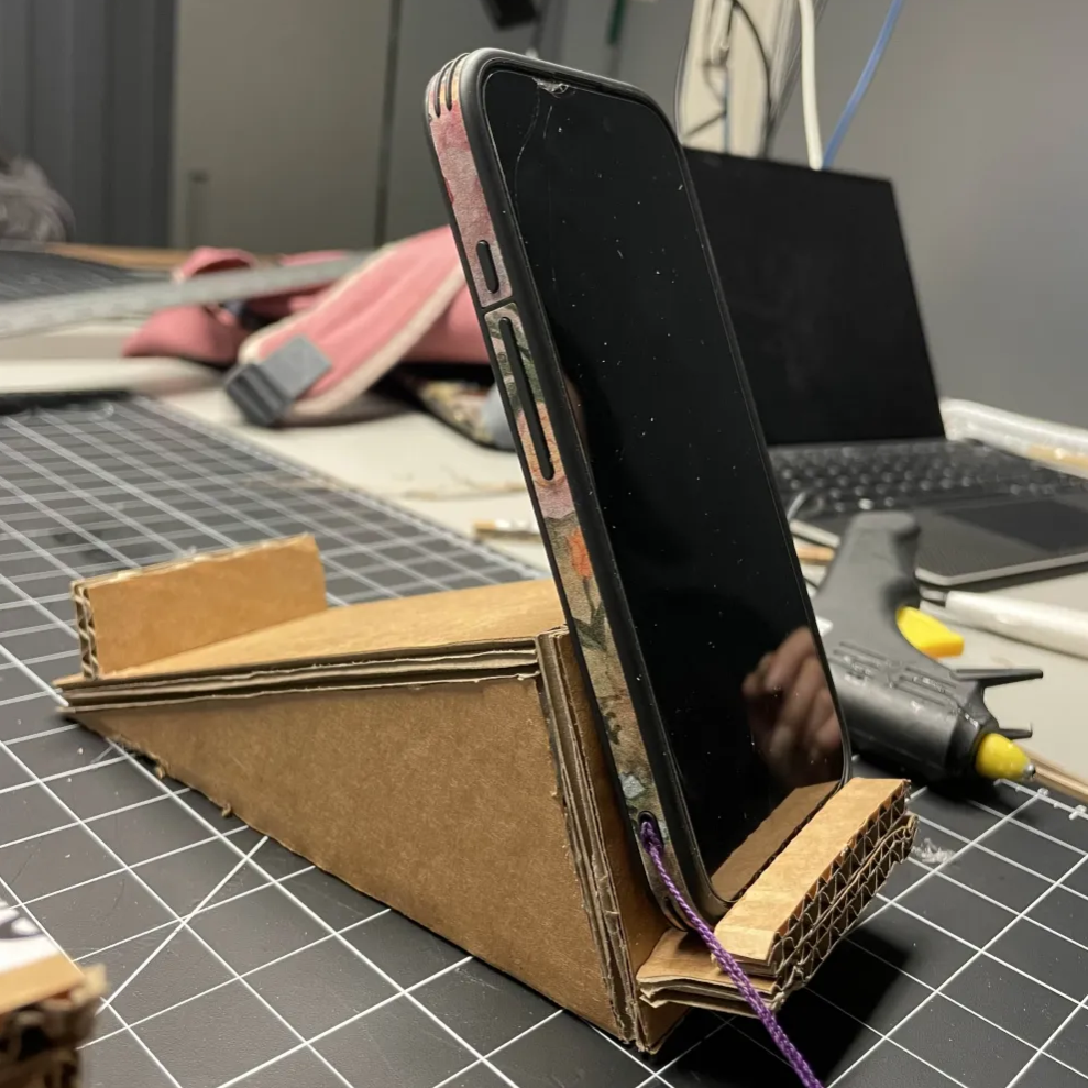 The final version of the second prototype with added stability and security.